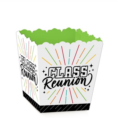 Big Dot of Happiness Still Got Class - Party Mini Favor Boxes - High School Reunion Party Treat Candy Boxes - Set of 12