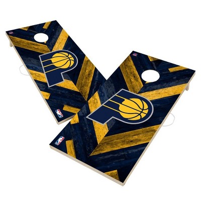 NBA Indiana Pacers 2'x4' Solid Wood Cornhole Board