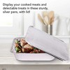 Stock Your Home 9x13 Disposable Aluminum Foil Pans with Cover (25 Pans + 25 Covers) - 4 of 4