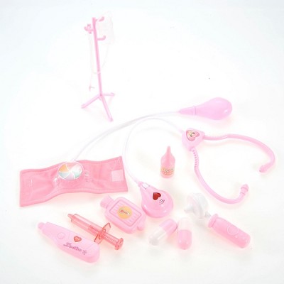 AZ  Import Doctor Nurse Medical Kit Playset for Kids (Pink)