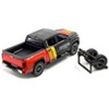 2023 Toyota Tundra TRD 4x4 Truck Black & Red with Stripes with Sunroof and Wheel Rack Ltd Ed to 2400 pcs 1/24 Diecast Model Car - 3 of 3