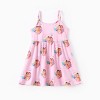 PATPAT Disney Princess Toddler Girl 2pcs Moana Belle Rapunzel Naia? Dress with Cotton Jacket Set - 4 of 4