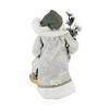 Karen Didion 17.0 Inch Glistening Forest Santa Hand-Painted Face, Inset Eyes Santa Figurines - 2 of 3
