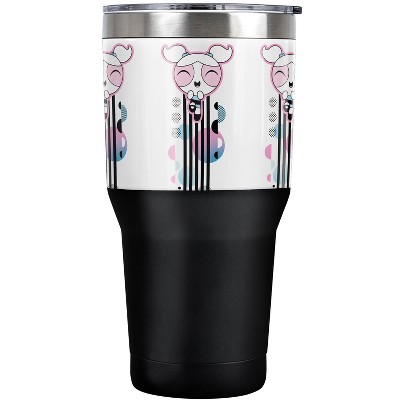 Powerpuff Girls Bubbles Streak Steel Tumbler 30oz Coffee Travel Mug