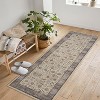 Fulvari Boho Bedroom Area Rug,Soft Vintage Washable Rugs for Living Room,Non Shedding Disdressed Floor Carpets for Home Decor Dining Room - 3 of 4
