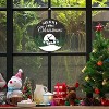 Lomsoe Merry Christmas Wooden Hanging Decor Winter Xmas Tree Reindeer Door Sign Wooden Farmhouse Wall Front Door Hanger Christmas Gift - 3 of 4
