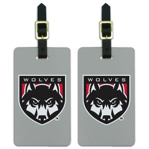 Western Oregon University Secondary Logo Luggage ID Tags Suitcase CarryOn Cards  Set of 2 - 1 of 4