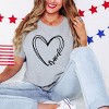 Simply Sage Market Travel Heart Short Sleeve Tee - 3 of 4