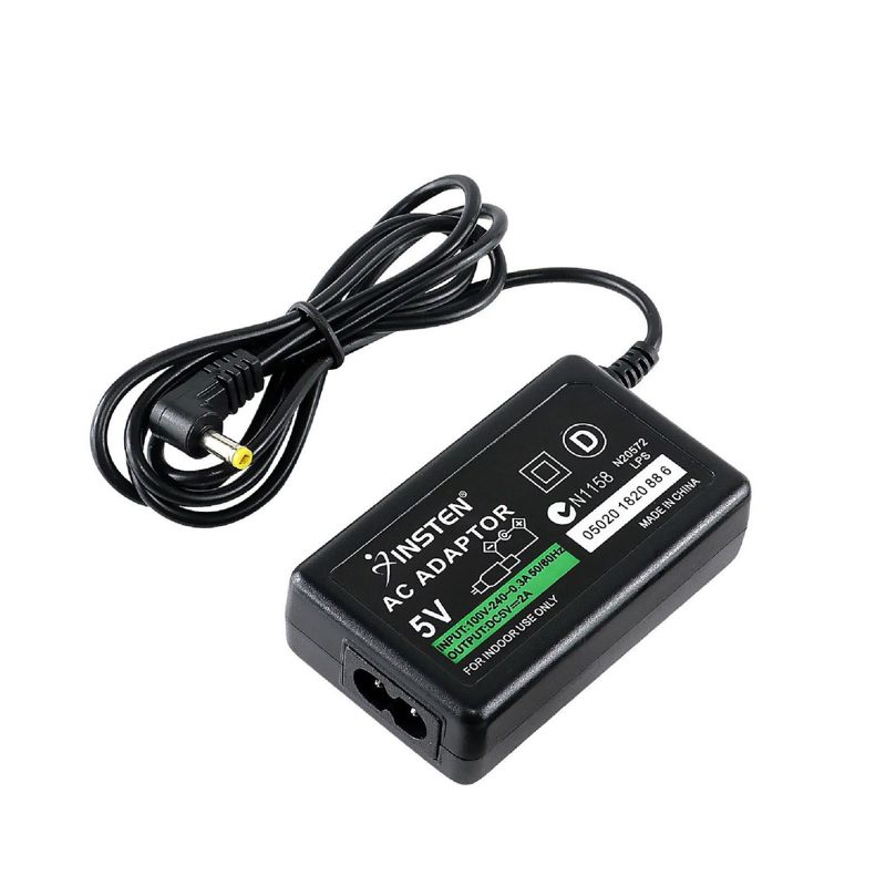 Insten Travel Charger AC Adapter Power Supply For Sony PSP PlayStation Portable 3000 2000 1000, 4 of 6
