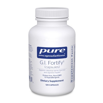 Pure Encapsulations G.I. Fortify (Capsules) - Supports G.I. Function, Motility and Detoxification - 120 Capsules