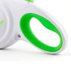 Cozy Grip Retractable Dog Leash Size L (White/Green) - 2 of 4