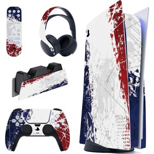 Aghana Digitals Full Set Skin Decal for PS5 Console Disc Edition - 1 of 4