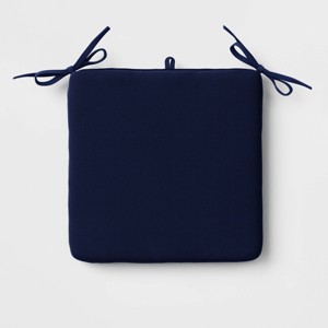 16"x16" Outdoor Chair Seat Cushion - Room Essentials™ - 1 of 4