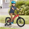 Costway 12"/14"/16"/18" Kids Bike for 3-4 Years Old Boys & Girls with Adjustable Seat Handbrake Reflectors Blue/Purple/Red - 2 of 4