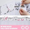 LunaLulinlk Hookless Shower Curtain with Snap in Liner - 3 of 4
