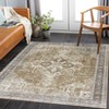 Fulvari Area Rugs for Living Room Machine Washable Non Slip Vintage Retro Rugs Low Pile Lightweight Chenille Print Rug - 3 of 4