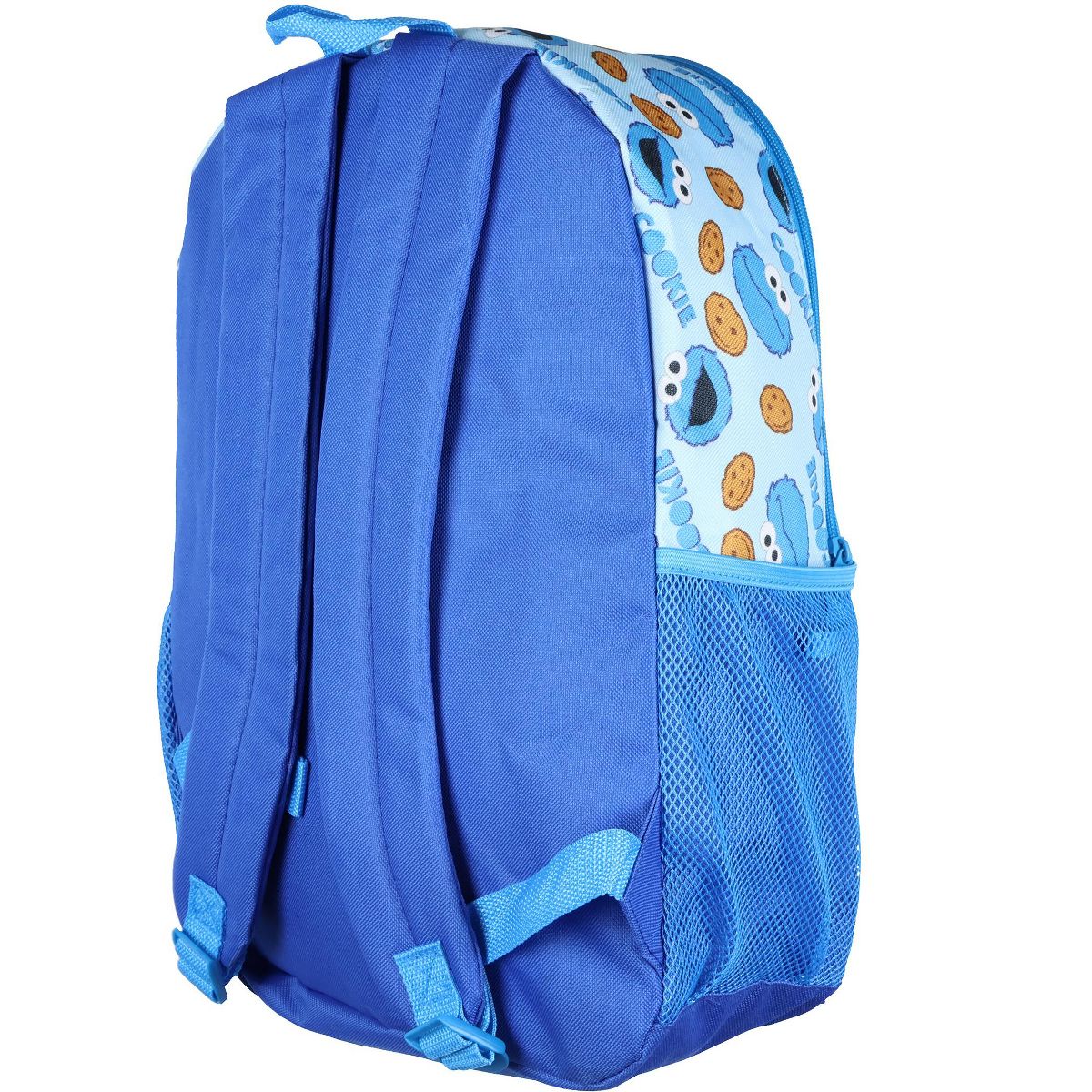 Intimo Sesame Street Backpack 5-Piece Mega Set Cookie Time Daypack with Lunch Box Blue - thumbnail 3