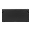 Kate and Laurel Mezzeta Decorative Wood Wall Cabinet, 30x10x14, Black - 4 of 4