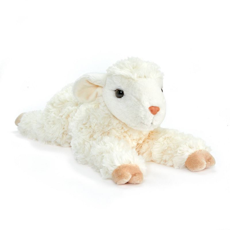 FAO Schwarz 15&#34; Lying Lamb Toy Plush, 1 of 7
