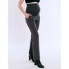 Women's Mia Secret Fit Over the Belly Slim Straight Leg Pant | Motherhood Maternity - 3 of 4