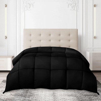 Down Alternative Comforter Ultra Soft All Season Solid Color Comforter with Corner Tabs Microfiber Duvet Insert - Lux Decor Collection