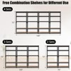 Heavy Duty Storage Shelves - 5 Tier 48 * 24 * 72in, Adjustable Garage Storage Shelving, Metal Storage Utility Rack Shelf Unit - 4 of 4