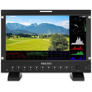 SEETEC P133 PRO 13.3 Inch 1000nit High Brightness Podcast Broadcast Monitor with Waveform 3D LUT HDR and SDI HDMI Input Output, HDMI Support 4K 60 - 1 of 4