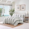 Tommy Bahama La Prisma Striped Texture Quilt Bedding Set Green - 4 of 4