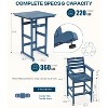 GardenJoy 5-Piece Bar Height Patio Table and Chairs Set, 30.2" - Weather Resistant, Outdoor - 2 of 3