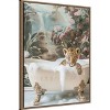 Amanti Art Leopard Spa Retreat by Niky Rahner Framed Canvas Wall Art - 2 of 4
