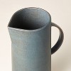 71oz Stoneware Pitcher Sterling Blue - Hearth & Hand™ with Magnolia - image 3 of 3