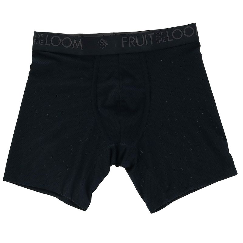 Fruit of the Loom Men's Breathable Micro Mesh Boxer Briefs (3 Pair Pack), 4 of 5