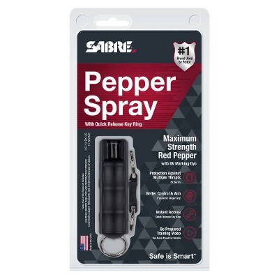 Sabre Pepper Spray Black