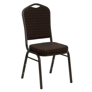 Riverstone Furniture Collection Fabric Banquet Chair Brown