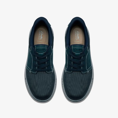 Clarks Mens Craftwell Low Navy Shoes 11.5 Medium — фото 6