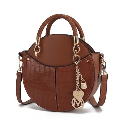 MKF Collection Nobella Women’s Crossbody Bag Croc-Embossed by Mia K