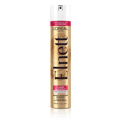 L'Oreal Paris Elnett Satin Extra Strong Hold with UV Filter Hairspray - 11oz