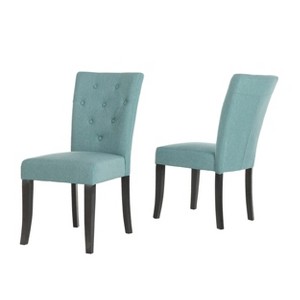 Nyomi Dining Chair - Blue (Set of 2) - Christopher Knight Home