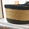 WeThinkStorage Twisted Jute Decorative Basket and Tray with Soft Rope Handle - 4 of 4