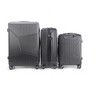 Mirage Luggage Melinda ABS Hard Shell Lightweight 360 Dual Spinning Wheels and Combo Lock 3-Piece Luggage Set - 4 of 4