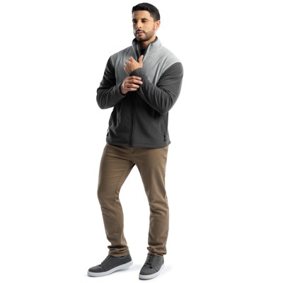Wrangler ATG by Wrangler Men's Microfleece Mock Neck Jacket — фото 2