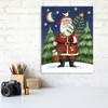 Courtside Market Prim Santa 8x10 Art Board - 2 of 2