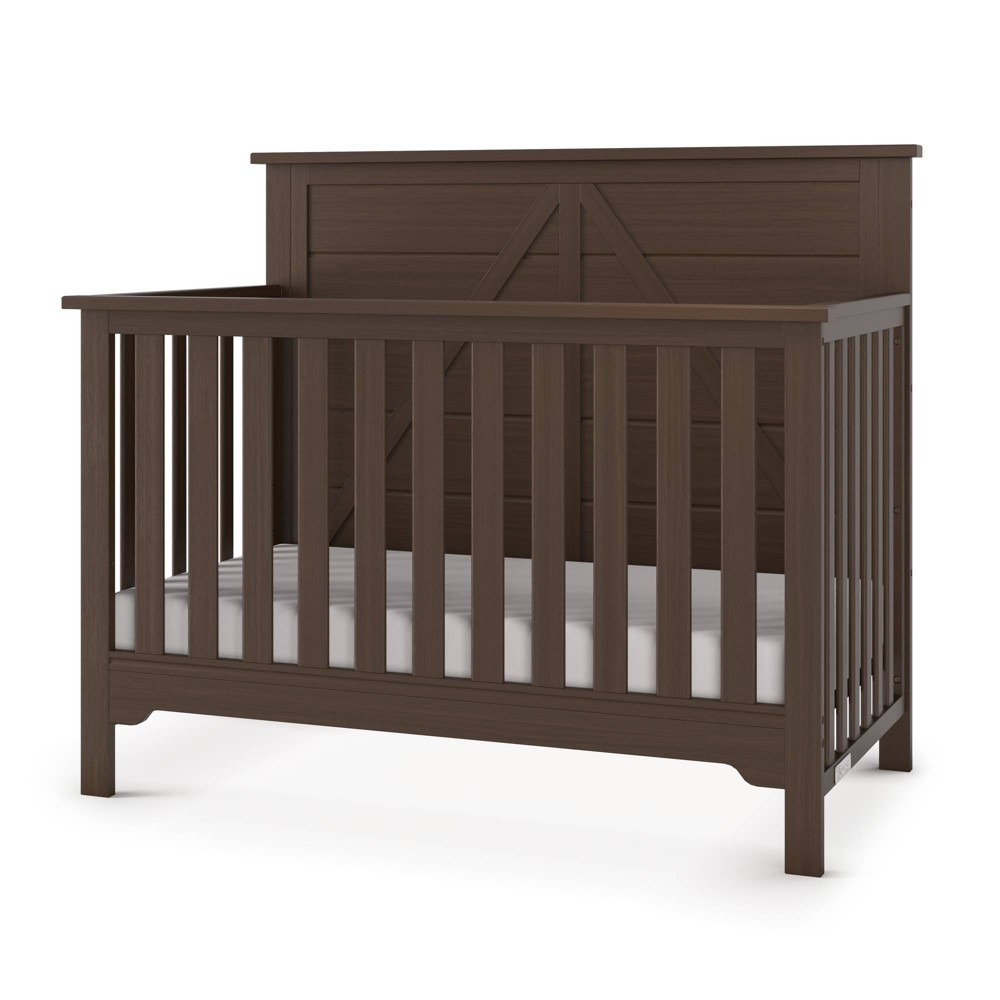 Photos - Kids Furniture Child Craft Forever Eclectic Woodland 4-in-1 Convertible Crib - Brushed Tr
