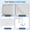 Nasitip 55" Fabric Dresser with 14 Drawers, 2 Shelves & Side Pocket, Sturdy Steel Frame, Wood Top, Anti-Tip Kit for Bedroom and Living Room - 4 of 4