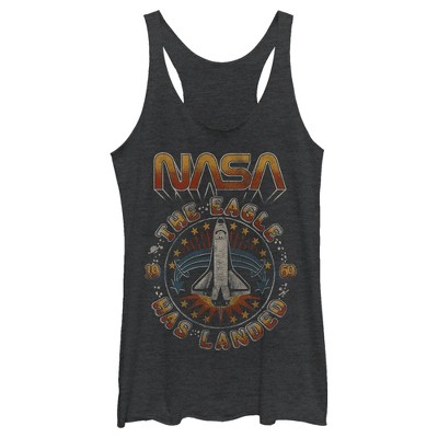 Women's Nasa Eagle Has Landed Racerback Tank Top : Target