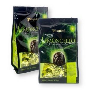 Vergani Limoncello Italian Dark Chocolate Praline with Limoncello Cream Filled 4.58 Oz. X 2 - 1 of 4