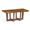 Alaterre Furniture 42" Berkshire Natural Brown Live Edge Coffee Table Solid Wood: Acacia, Non-Toxic Finish, Form Base - 2 of 4