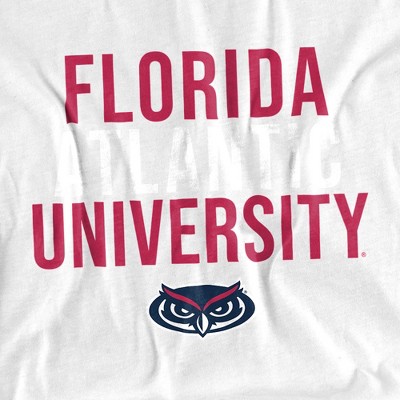 Men's Florida Atlantic University Official Stacked T-Shirt