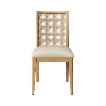 Corella Cane and Wood Dining Chair Natural - Threshold™