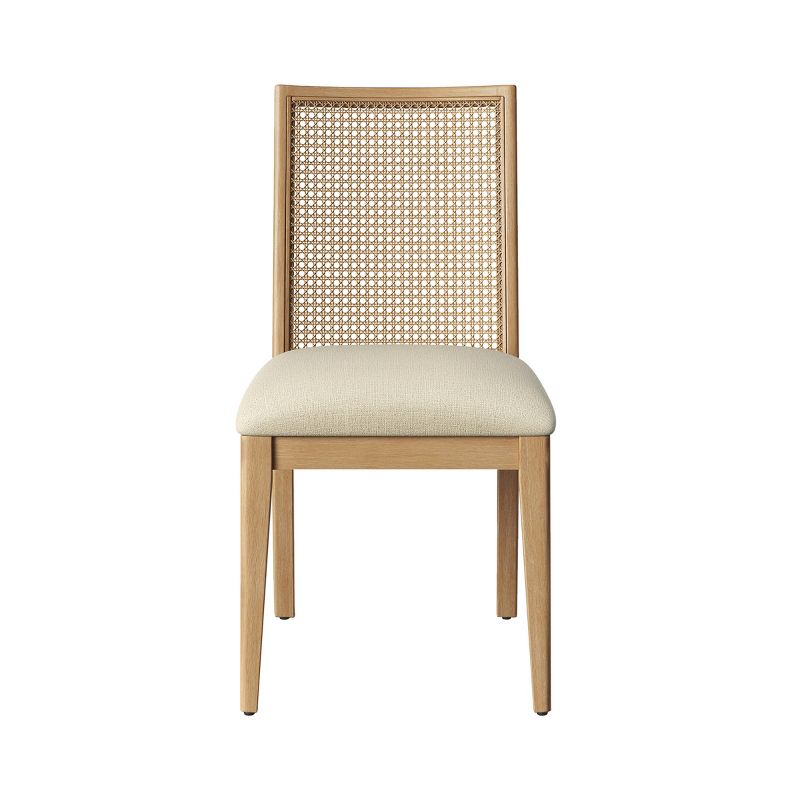 Corella Cane and Wood Dining Chair Natural - Threshold&#8482;, 1 of 11